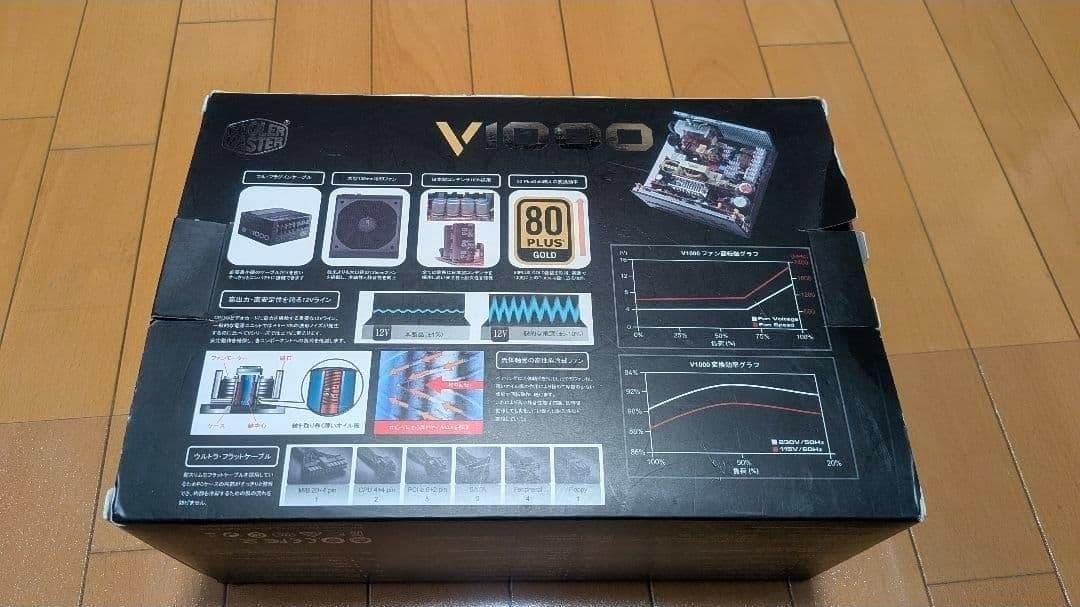 Cooler Master V1000 電源ユニット 1000W