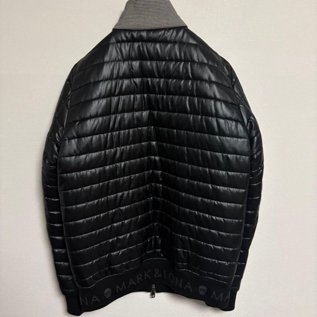 【極美品】マークアンドロナ 袖切り替え中綿ジャケット