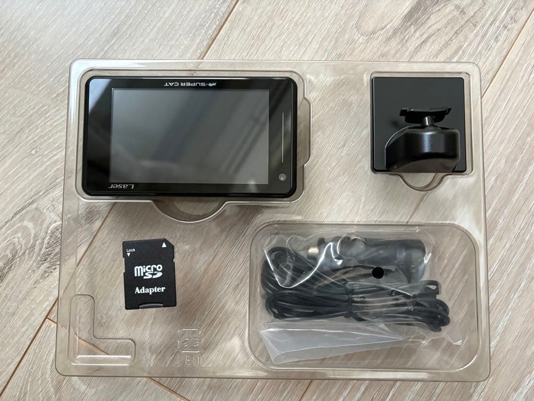 ユピテル yupiteru SUPER CAT LS340L レーダー探知機本体