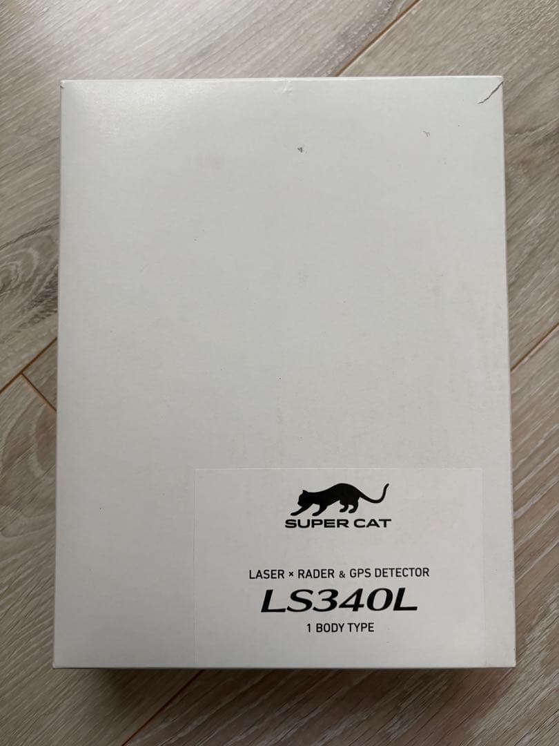 ユピテル yupiteru SUPER CAT LS340L レーダー探知機本体