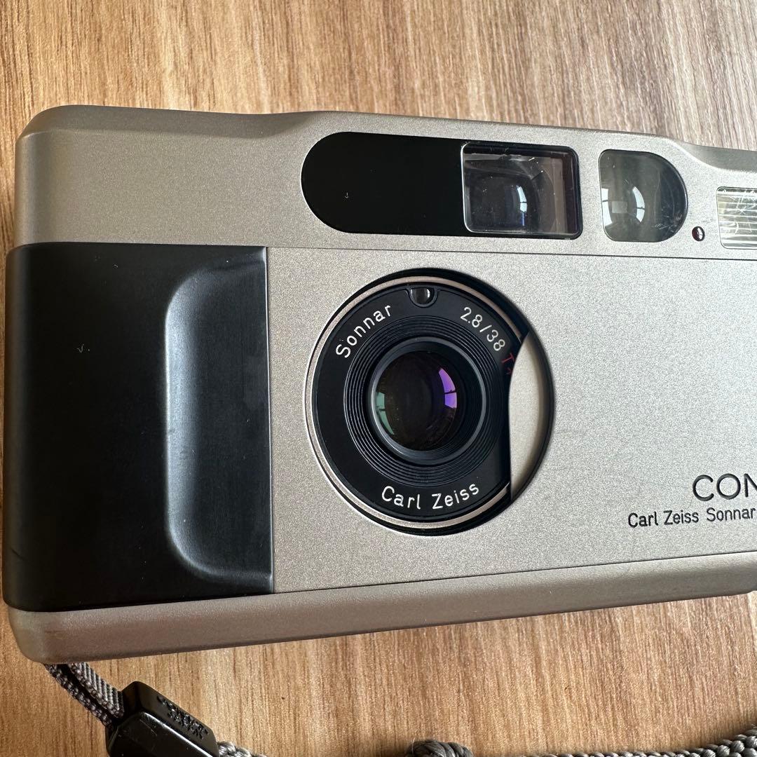 CONTAX T2 ジャンク コンパクトフィルムカメラ シルバー