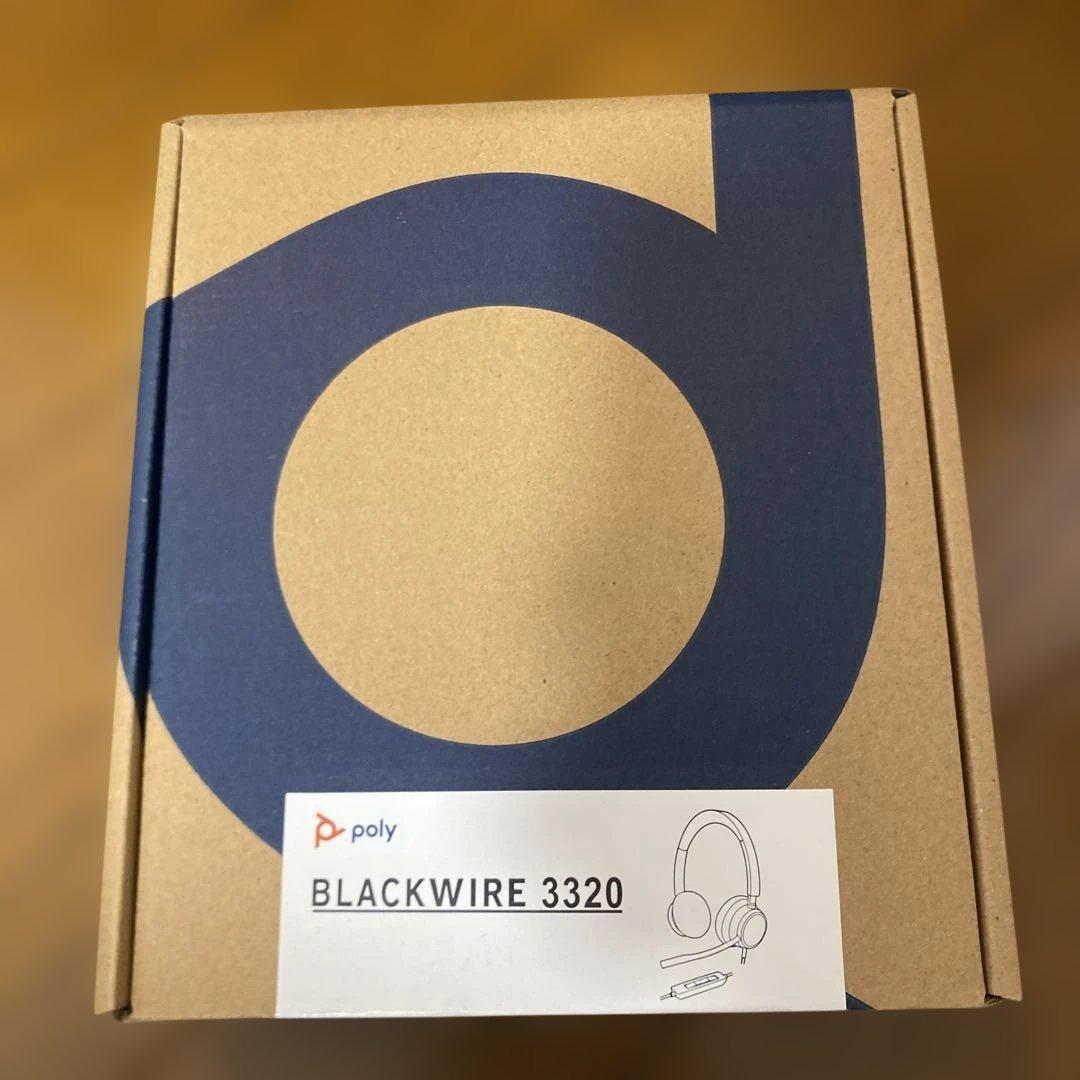 Poly BLACKWIRE 3320 USB-A ヘッドセット