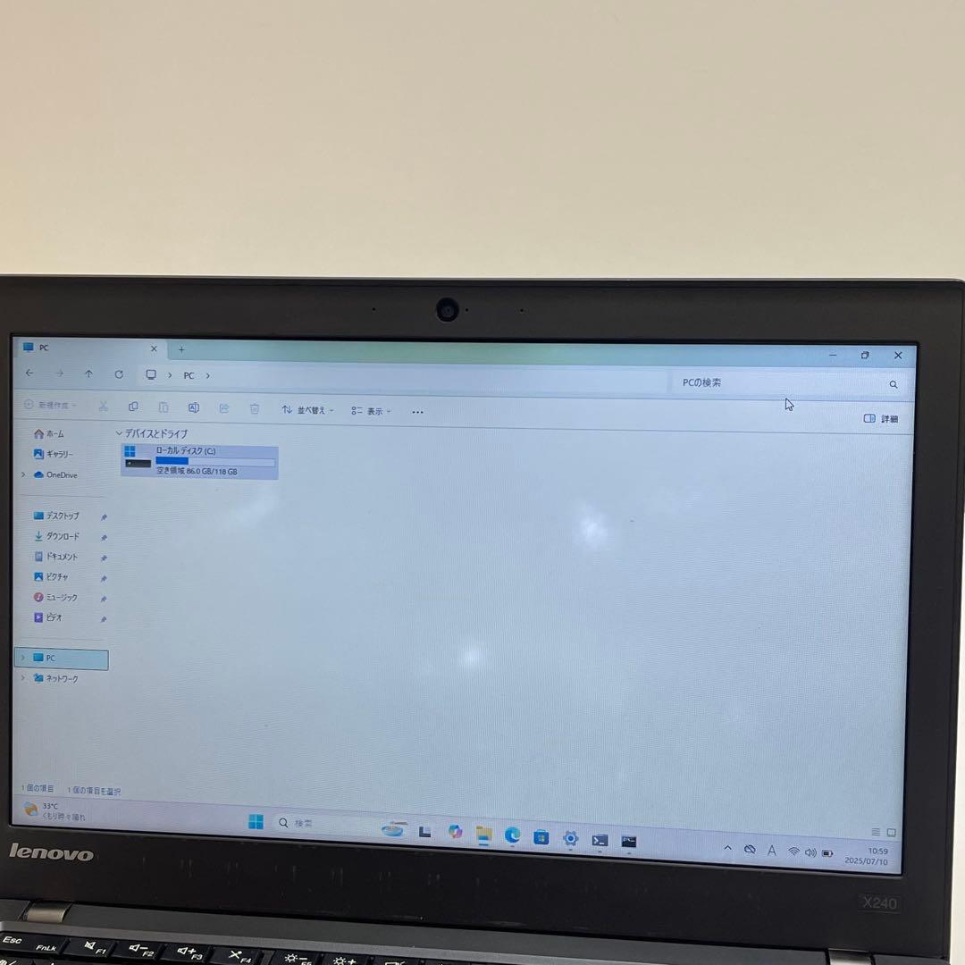 #008 レノボ Thinkpad X240 i5 8GB SSD128GB
