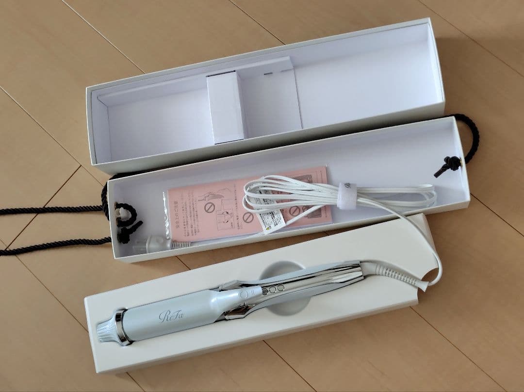 リファ　カールアイロンプロ　 ホワイト　38mm