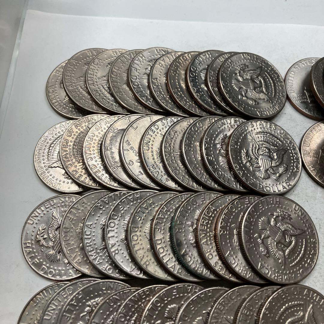 アメリカ　50セント　ハーフダラー　　硬貨　古銭　まとめ売り