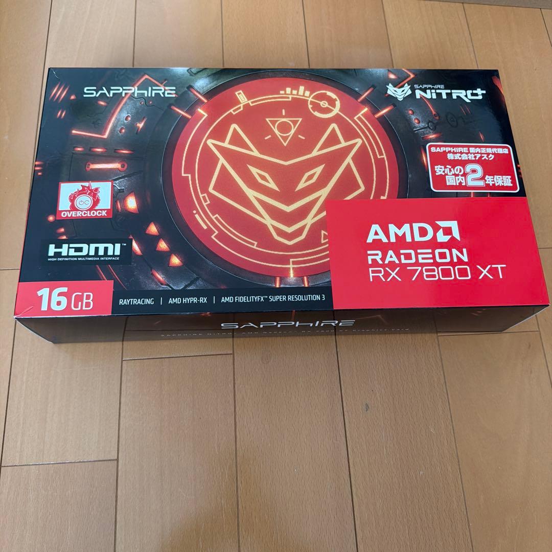 グラフィックボード・グラボ・ビデオカード Sapphire Nitro+ Radeon RX 7800 XT 16GB