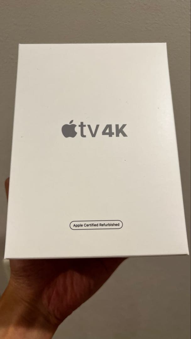 Apple TV 4K 64GB（第3世代）Wi-Fiモデル [整備済製品]