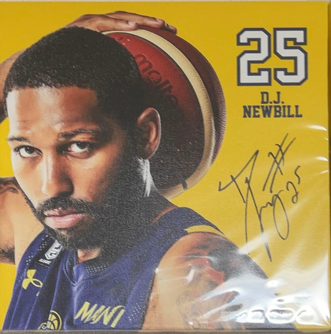 宇都宮ブレックス D.J・ニュービル アートパネル