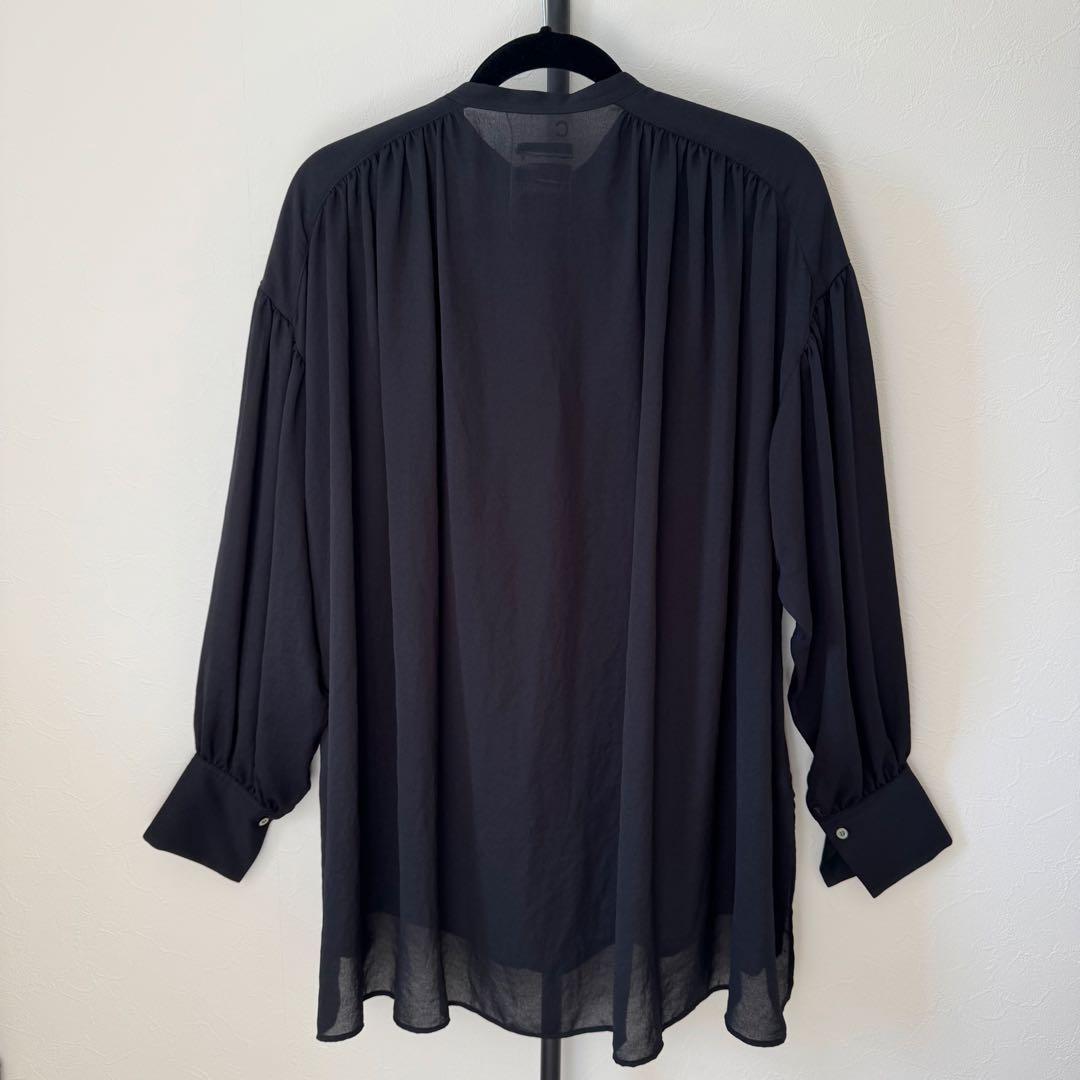 【新品未着用】Chaos リマノスギャザーブラウス ブラック