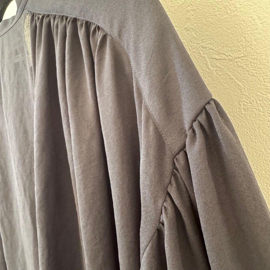 【新品未着用】Chaos リマノスギャザーブラウス ブラック