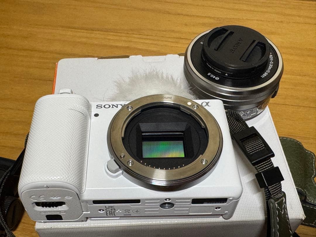 SONY ZV-E10 ズームレンズ ホワイト