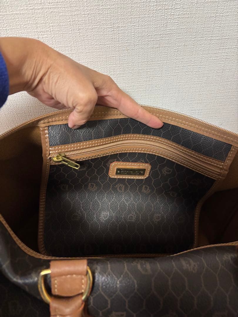 Christian Dior ボストンバッグ ダークブラウン