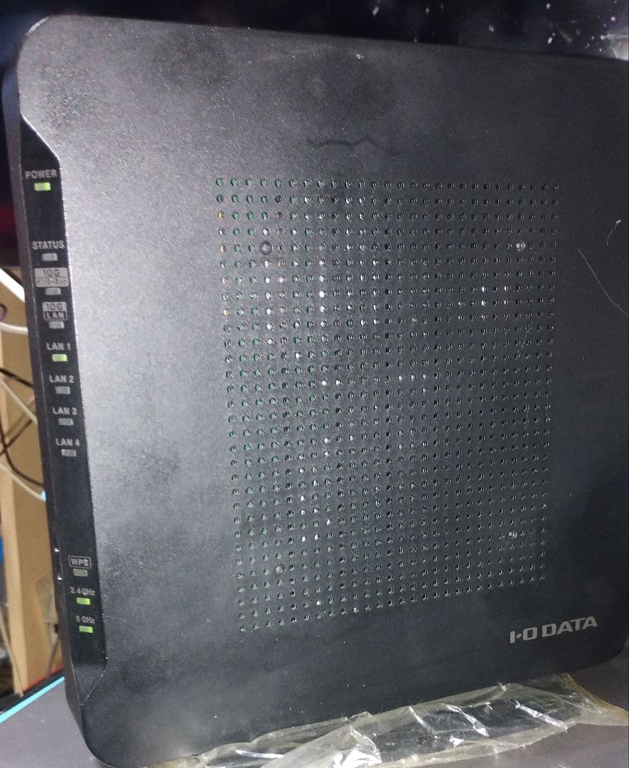 Wi-Fi6ルーター10G LAN I-O DATA WN-DAX3600XR