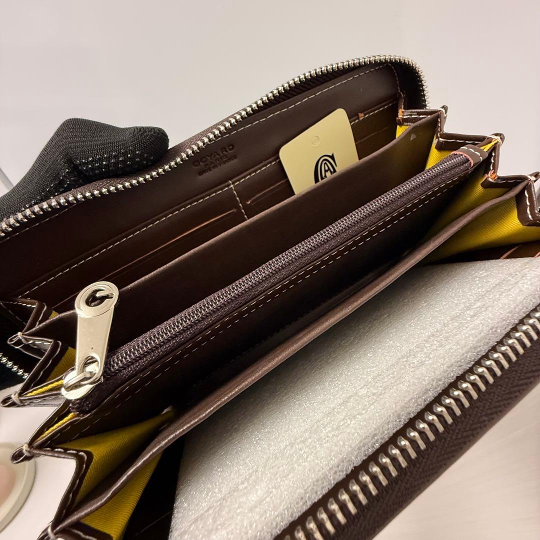 Goyard 長財布 レザー モノグラム