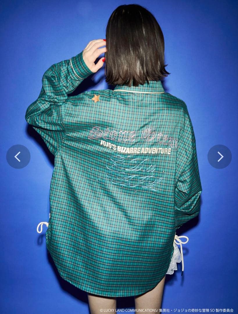【新品•未使用】『ジョジョの奇妙な冒険 ×jouetie】BIGシャツ