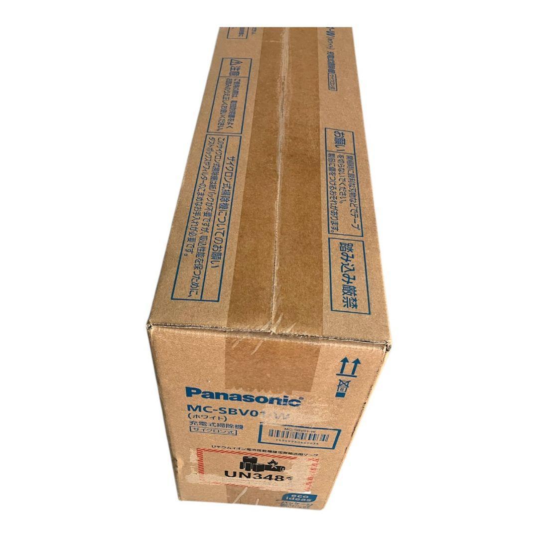 【新品】Panasonic 電式スティック型掃除機 MC-SBV01-W