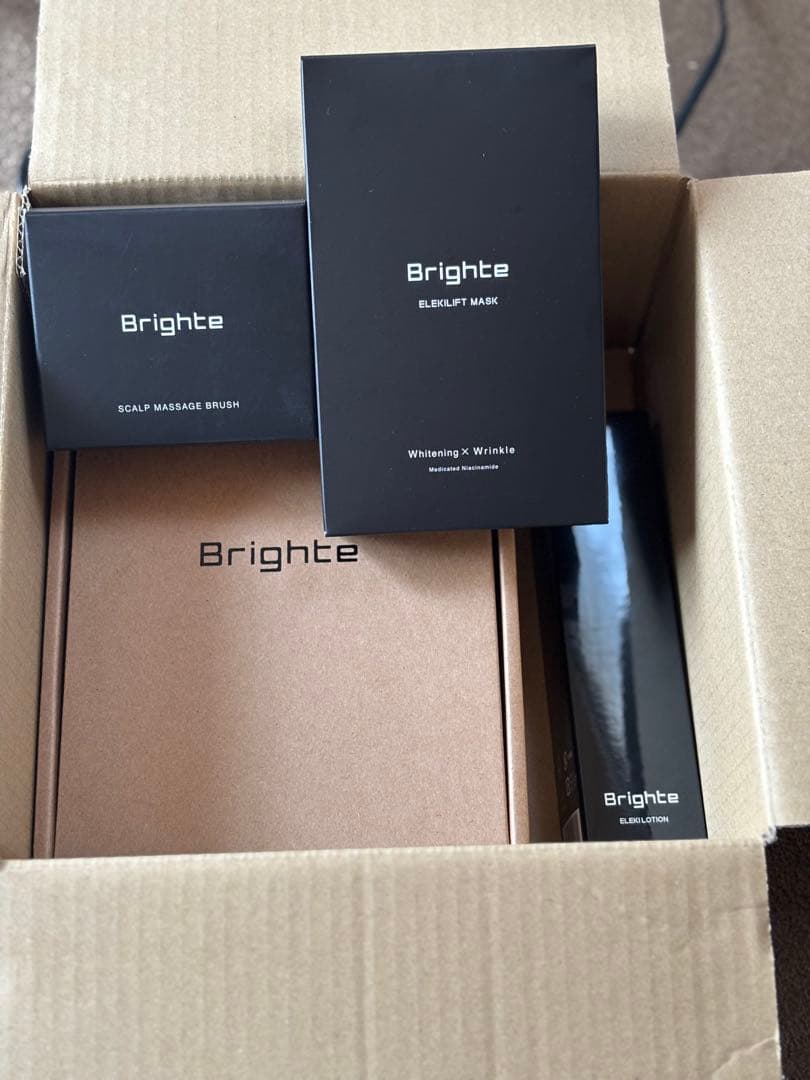ブライト　エレキブラシ　リフト美顔器　brighte