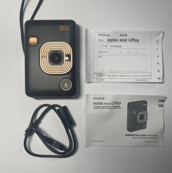 デジタルカメラ FUJI FILM INSTAX MINI LIPLAY ELEGANT