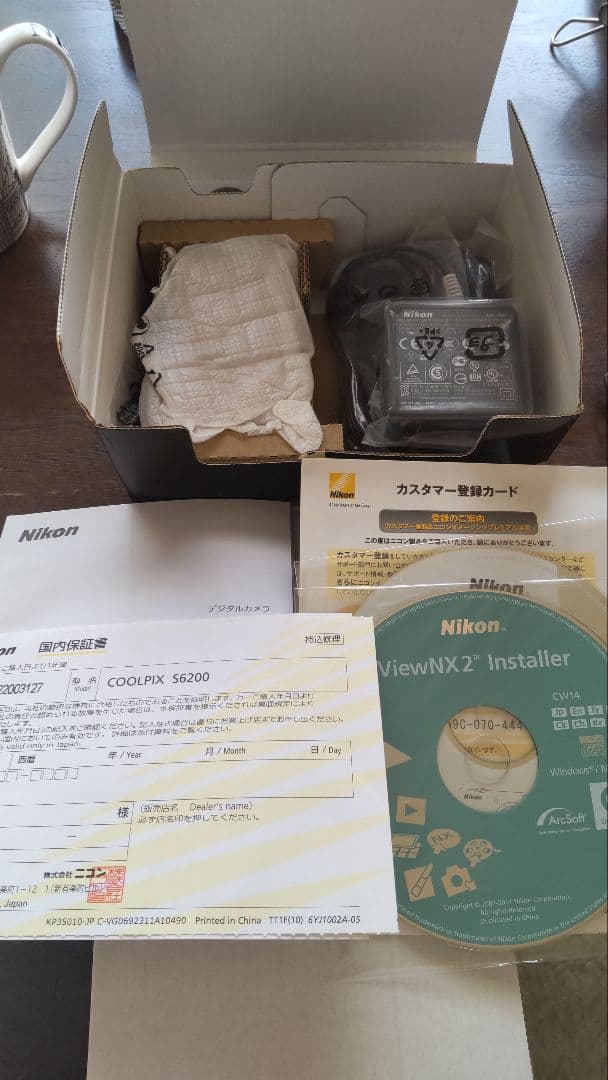 Nikon COOLPIX S6200 ブリリアンレッド 撮影時開封のみ