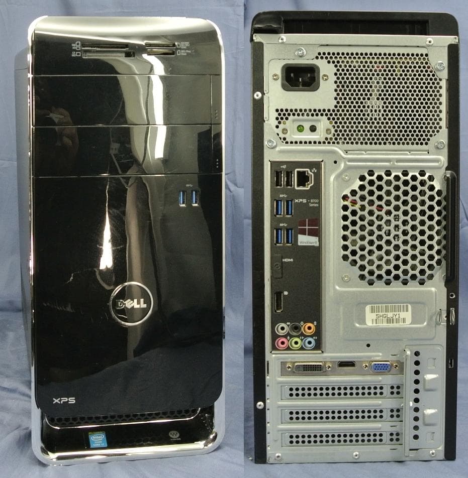 爆速!XPS8700/i7-4770 SSD+HDD/無線/office2021