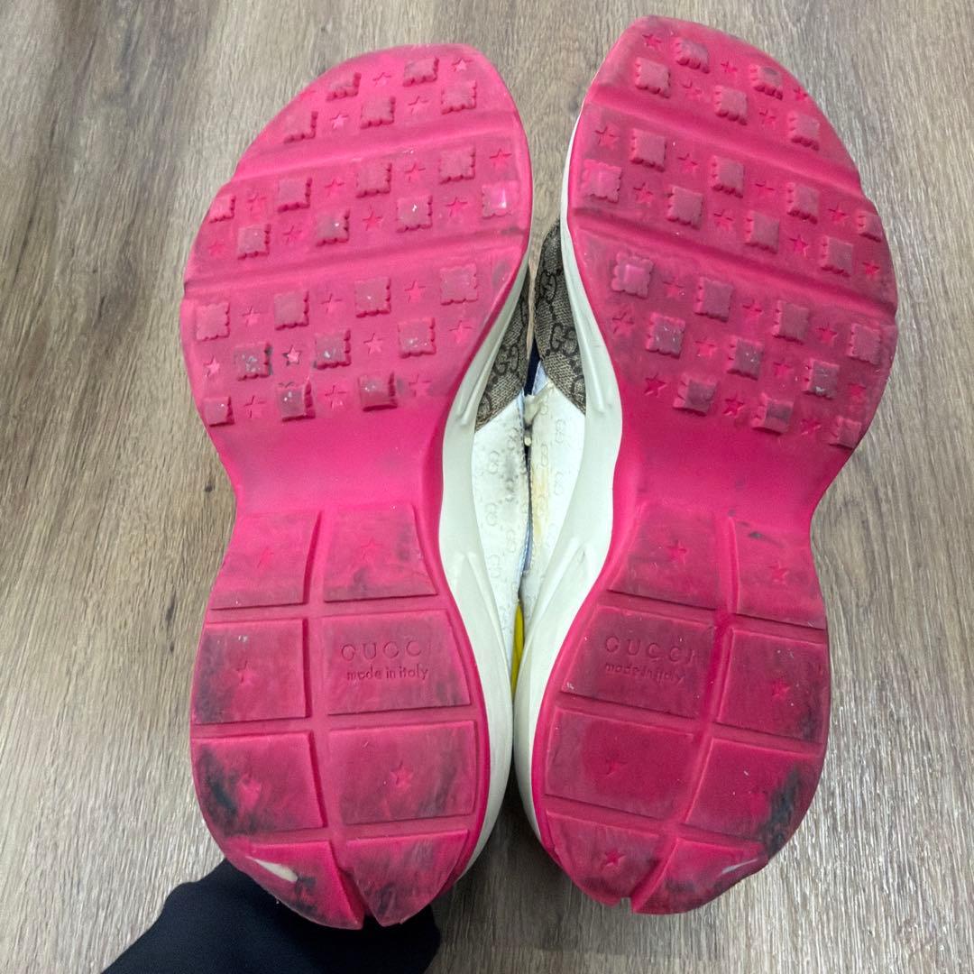 【値下げ】GUCCI グッチ　ライトン　スニーカー　GGスプリーム