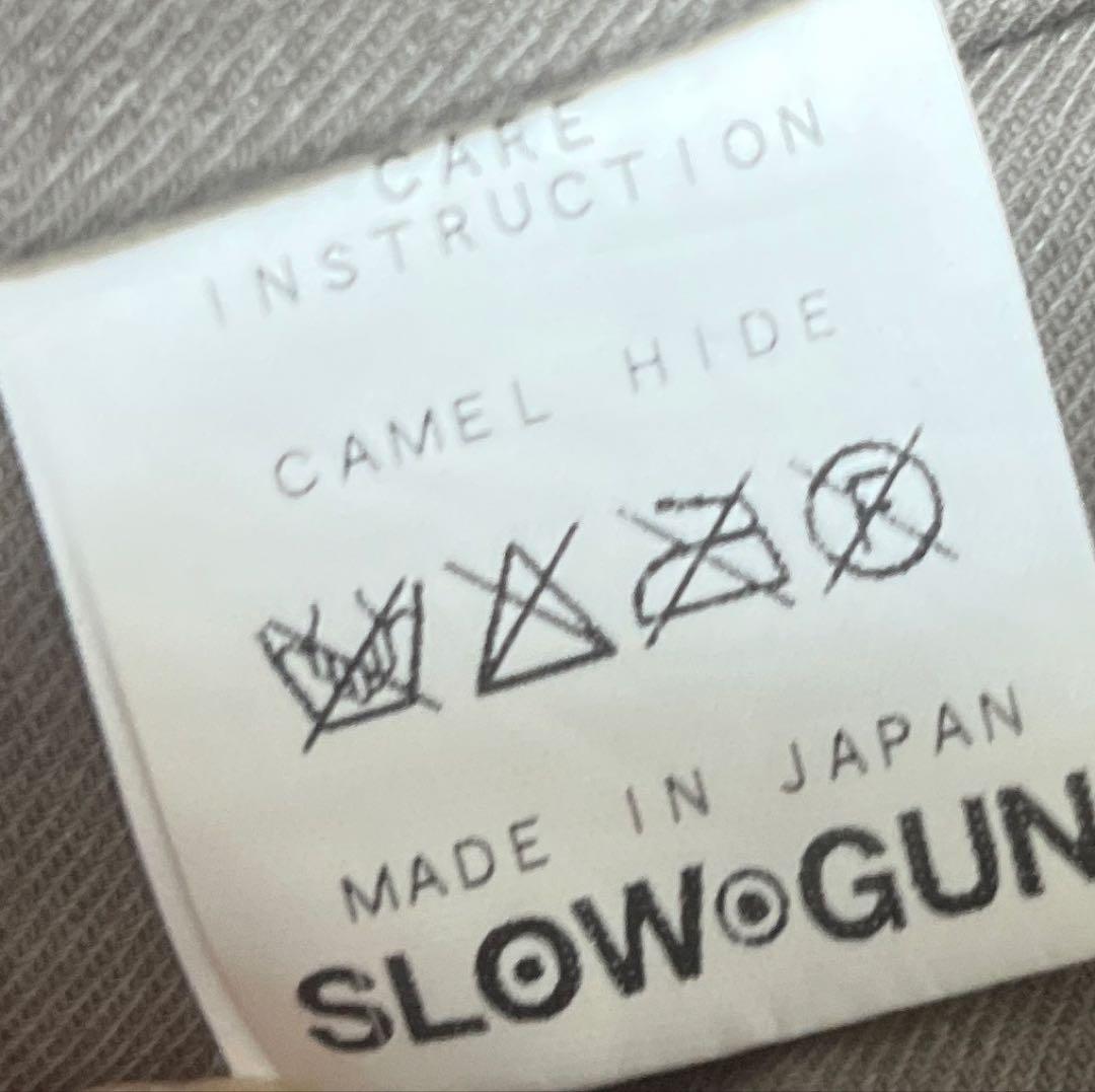 【日本製 riri製ダブルジッパー】SLOWGUN レザー ライダースジャケット