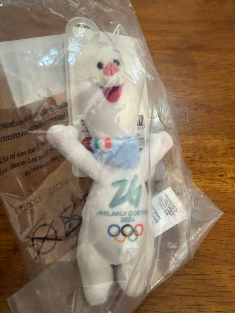 ミラノオリンピック 2026 ぬいぐるみ Tina ティナ 13cm