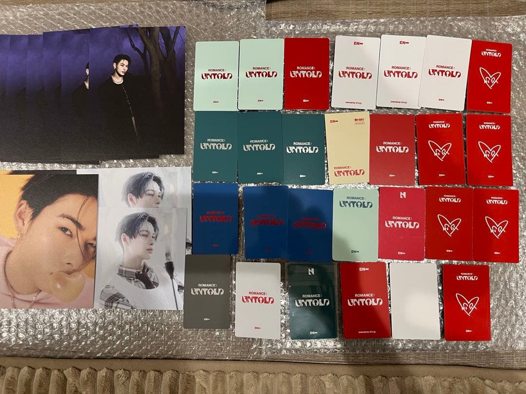 ENHYPEN ROMANCE:UNTOLD ニキ　トレカ　セット