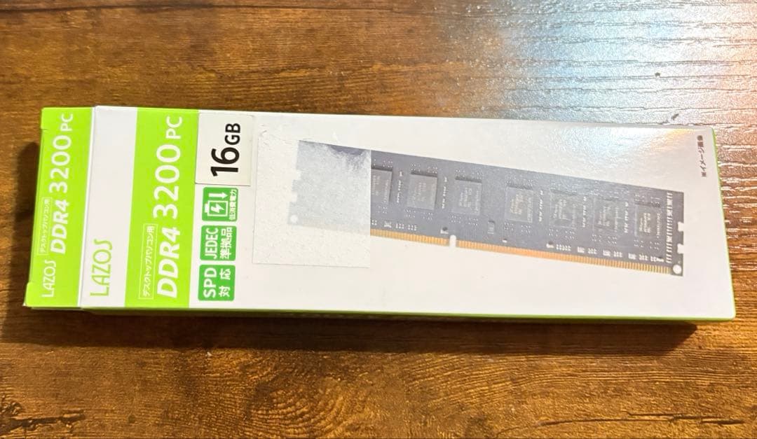 【新品未使用】 DDR4 3200MHz メモリ デスクトップ用 16GB