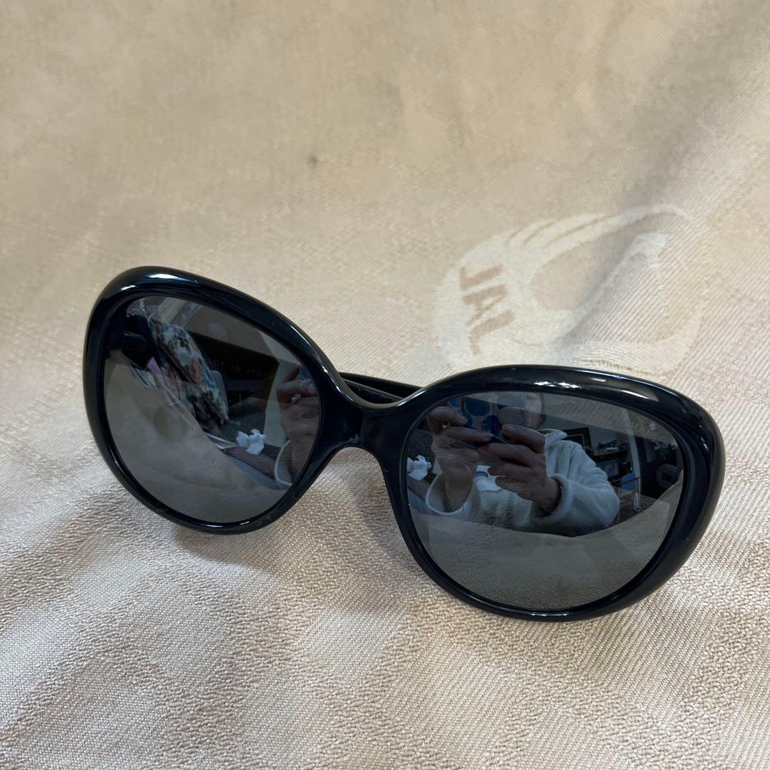 ラ*ス様 CHANEL ブラック サングラス