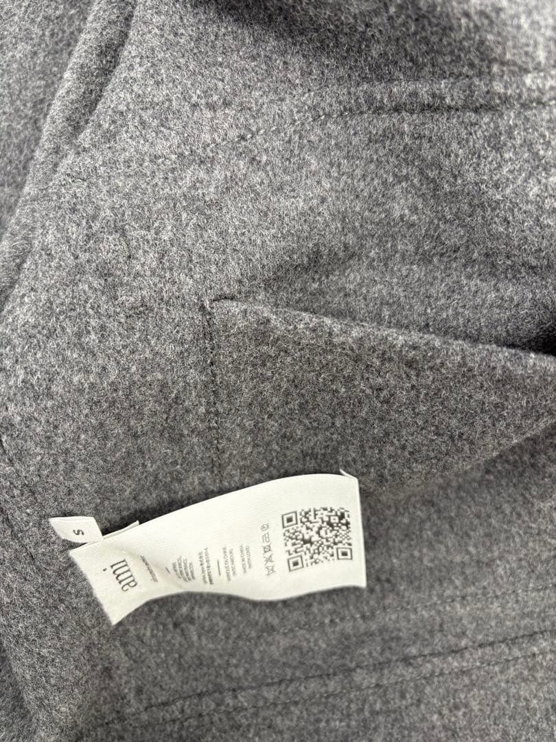 AMI PARIS アミパリス ウール カシミア ショートコート UJK212