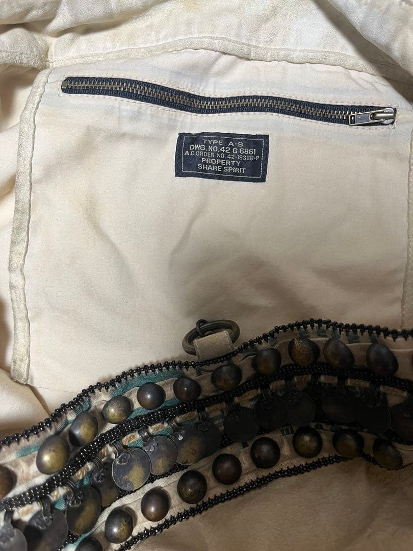 SHARE SPIRIT トートバッグ　ダメージ加工