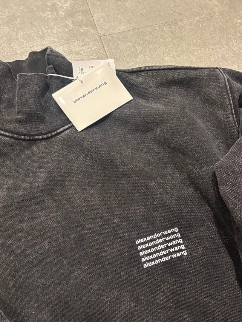 n*u様 ALEXANDER WANG デンスフリース ハイネック プルオーバー