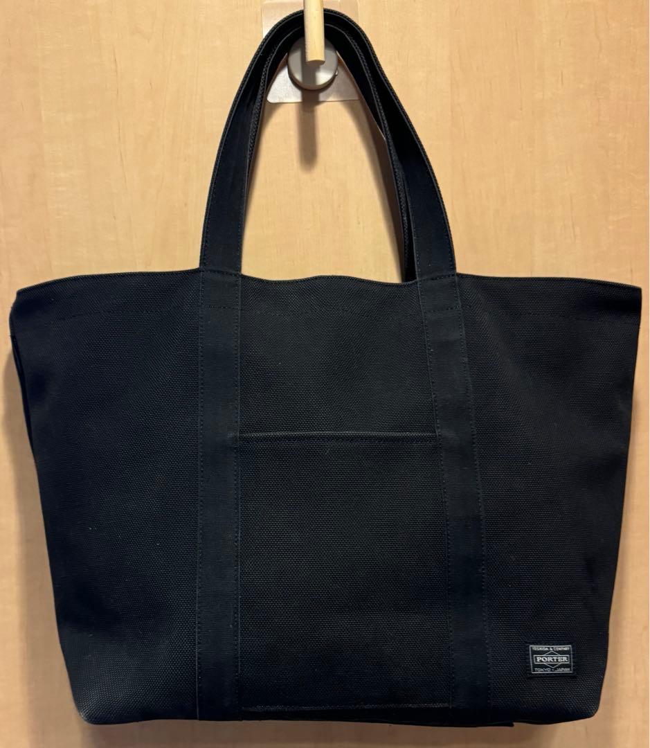 PORTER　N.HOOLYWOOD　コラボ　トートバッグ　キャンバス　ブラック