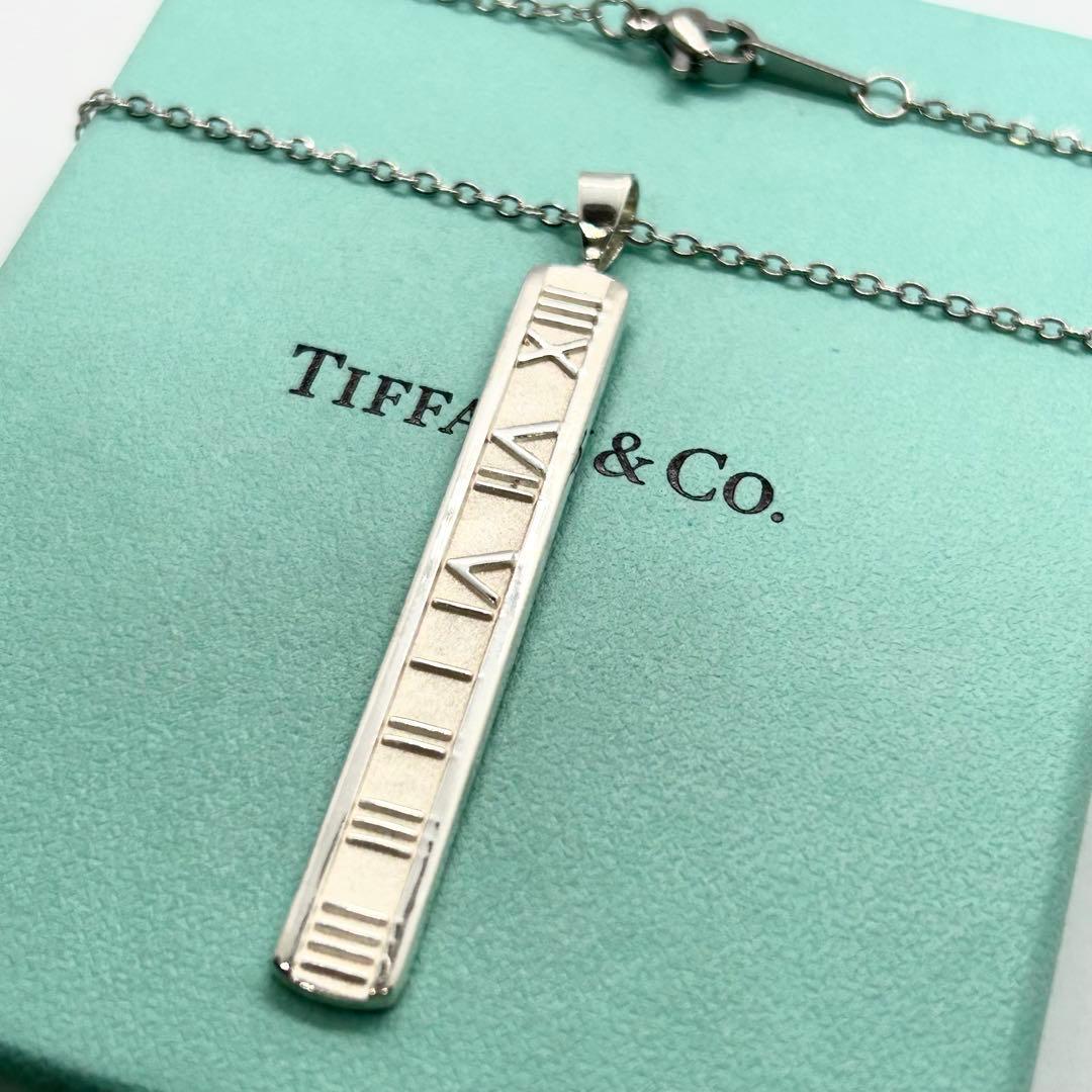✨美品✨ティファニー アトラスバー ネックレス シルバー 社外チェーン 925