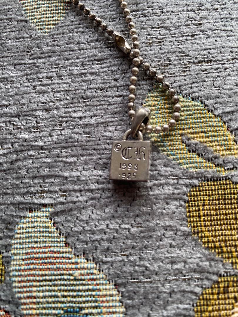 クロムハーツ フレームド チャーム CHプラス ネックレス