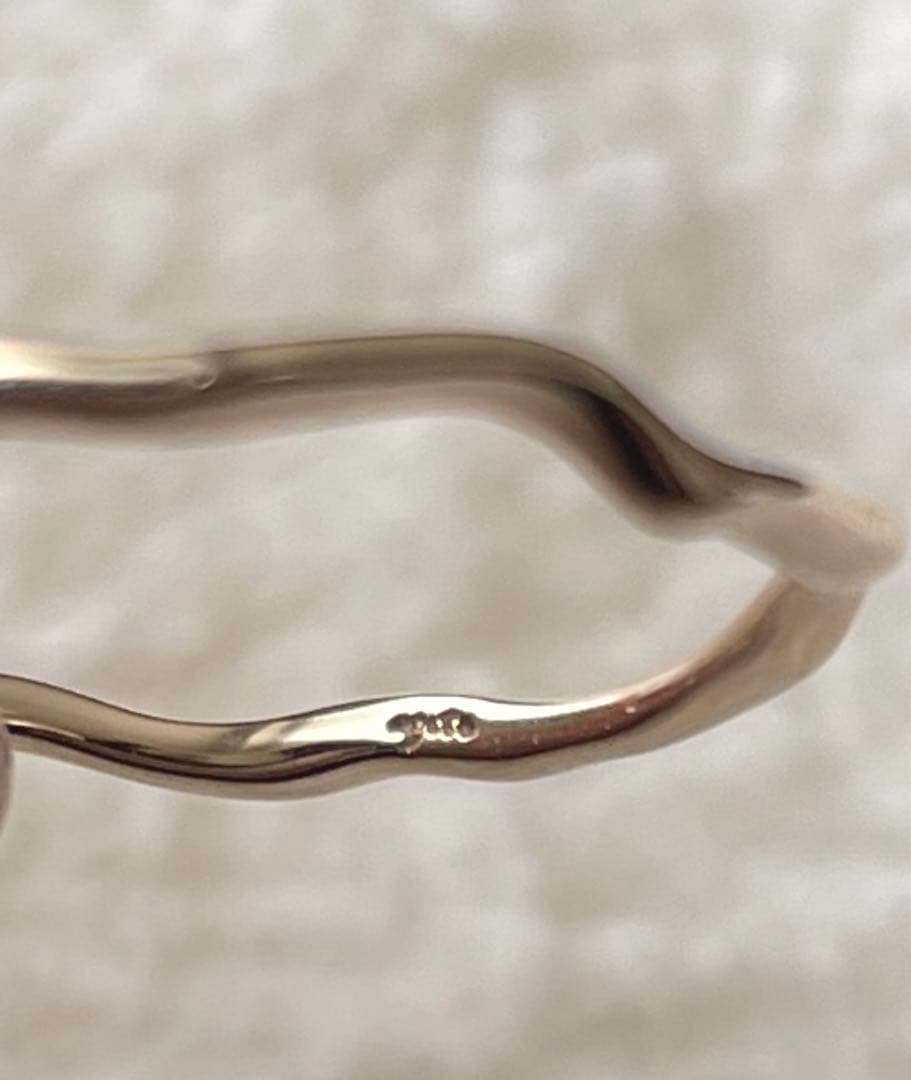 ☆完売品☆ agete SV K10２連セットリング　13号