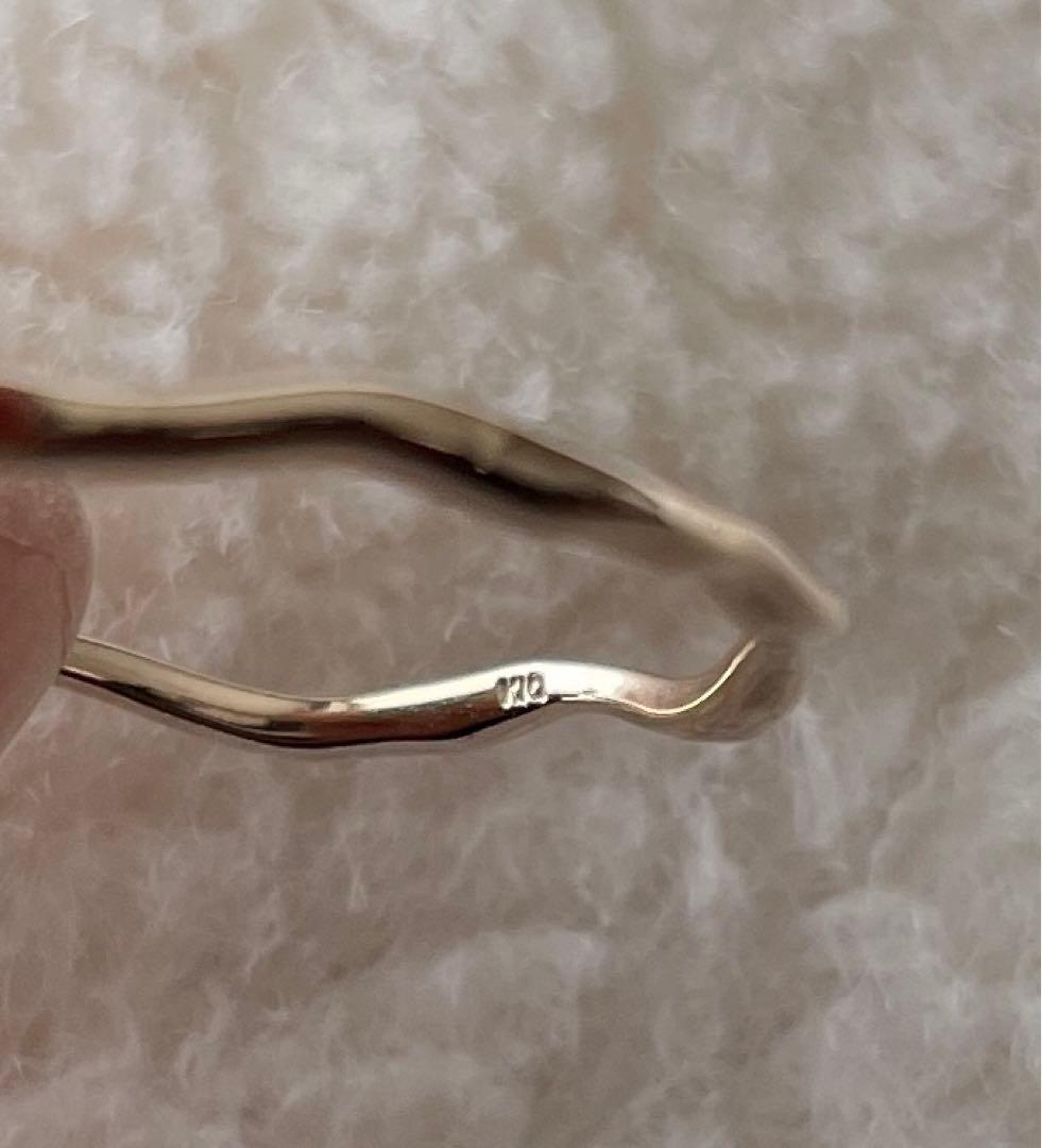 ☆完売品☆ agete SV K10２連セットリング　13号