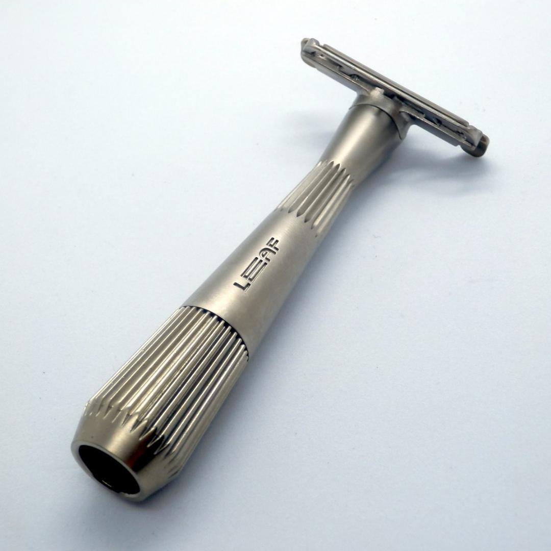 片刃剃刀ホルダー Leaf Twig両刃カミソリ