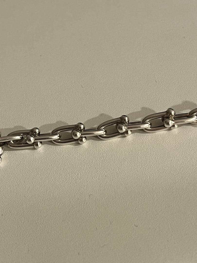 Tiffany & Co. ティファニー ハードウェアスモールリンクブレスレット
