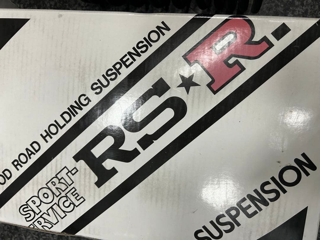 p*y様 RSR サスペンションスプリング 黒　エブリィ　DA17W 前後左右