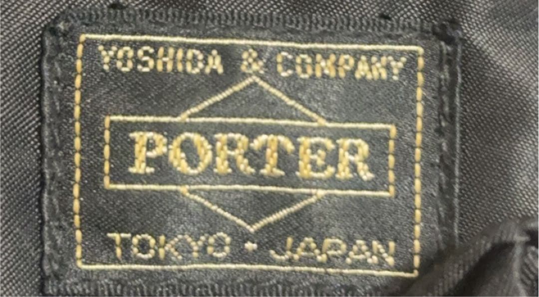 PORTER ショルダーバッグ ブラック オレンジ