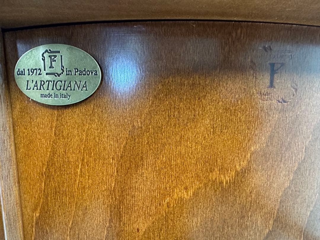 イタリア製 アルティジャーナ 猫脚 キャビネット 電話台 ※i4※