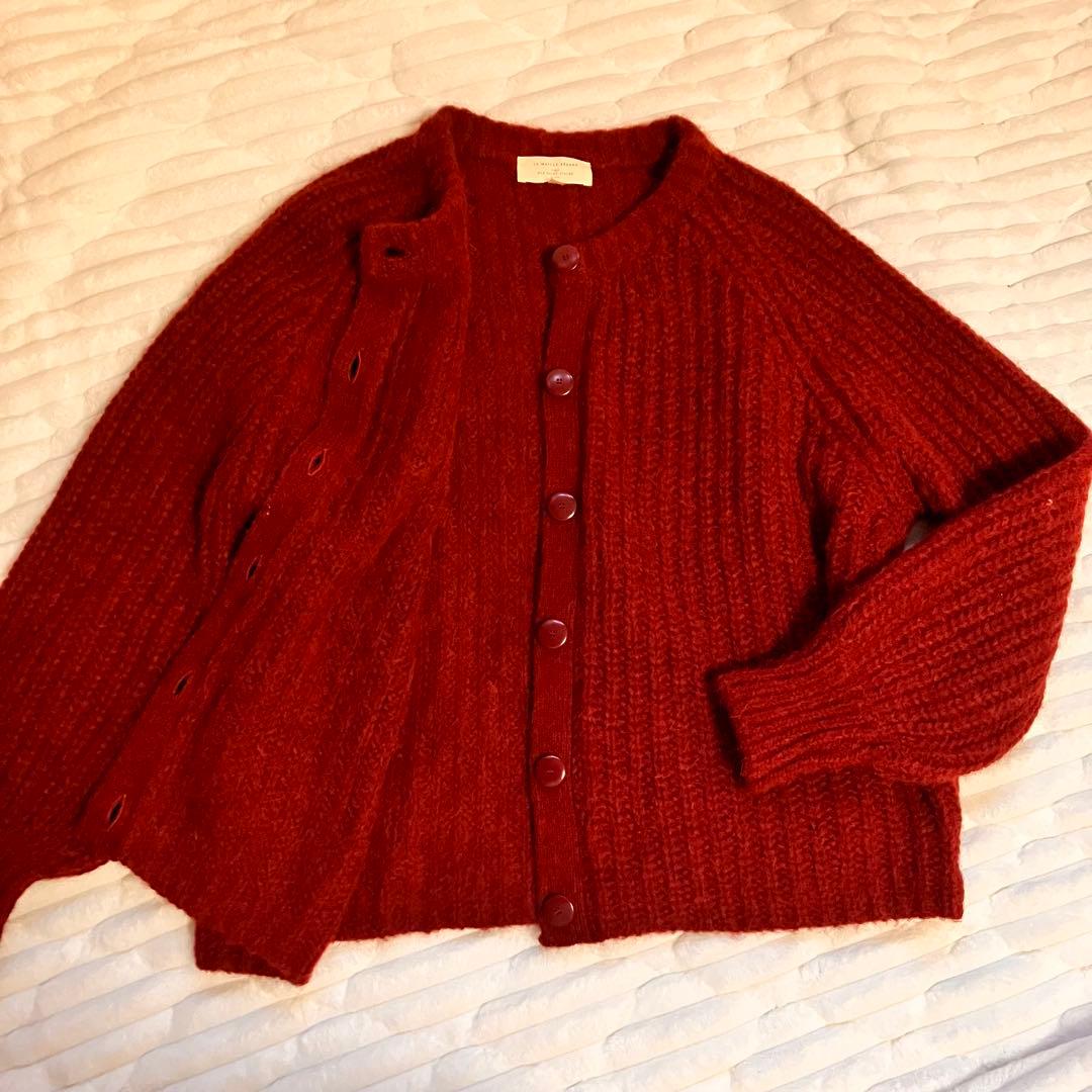 美品 Sezane セザンヌ EMILE カーディガン S アルパカ ニット