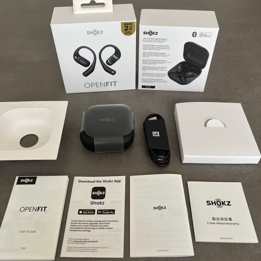 イヤホン SHOKZ OPENFIT