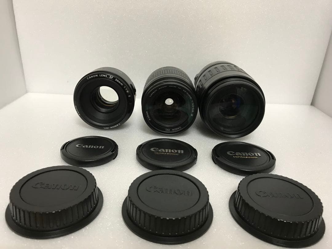 Canon EOS 7D MarkⅡ 標準&望遠&単焦点トリプルレンズセット