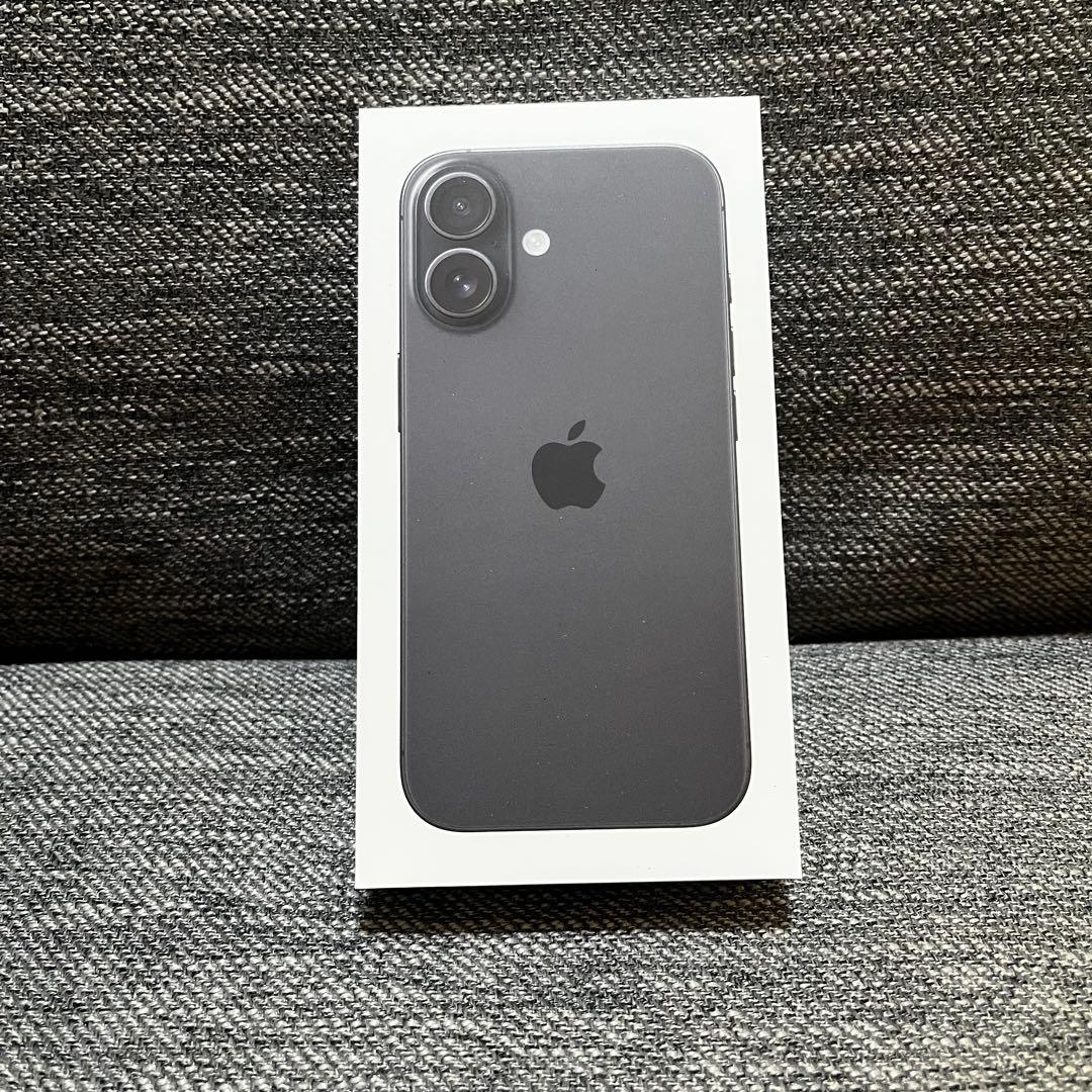 新品未開封　iPhone16 128G SIMフリー　ブラック