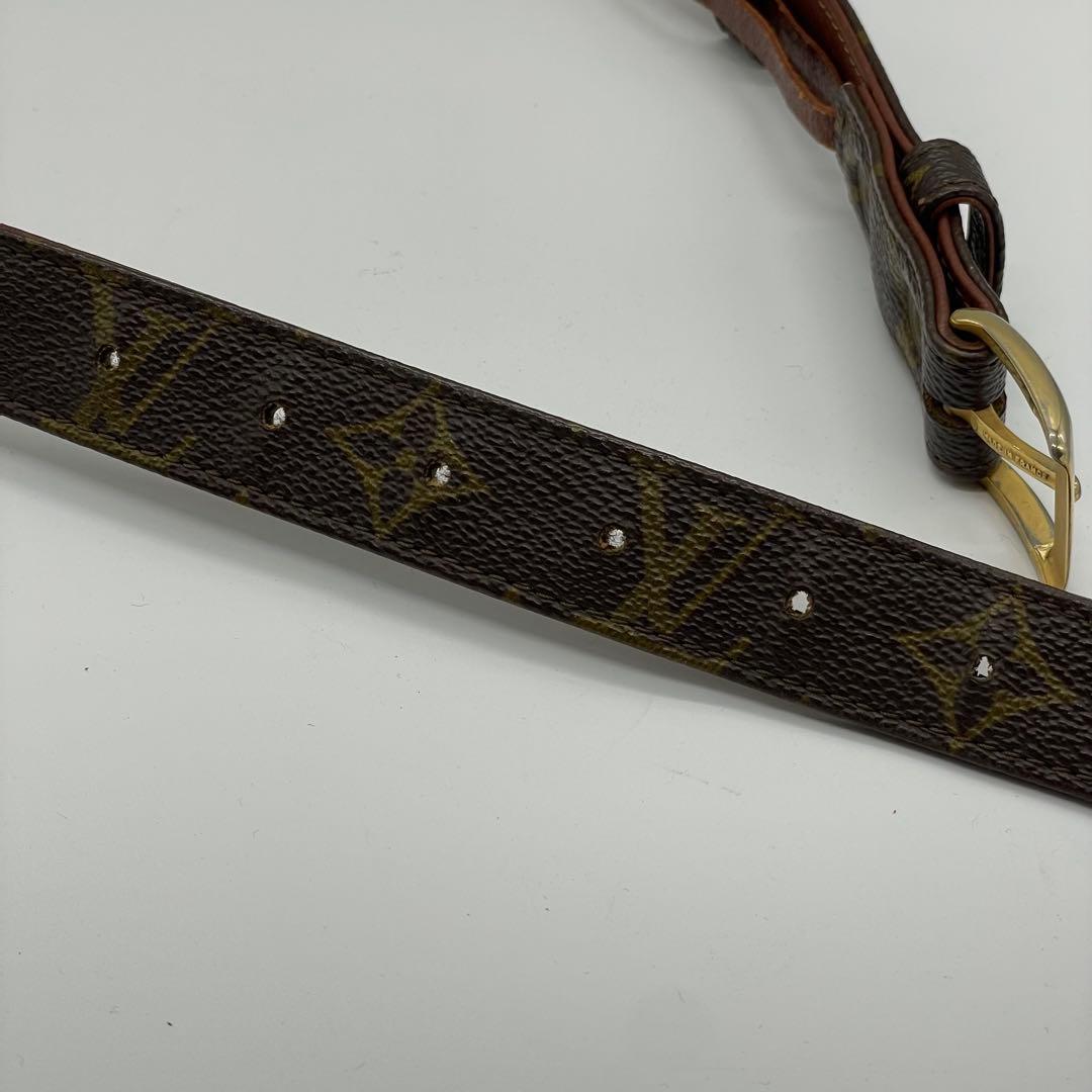 【美品】 ルイヴィトン　モノグラム ベルト レディースw2