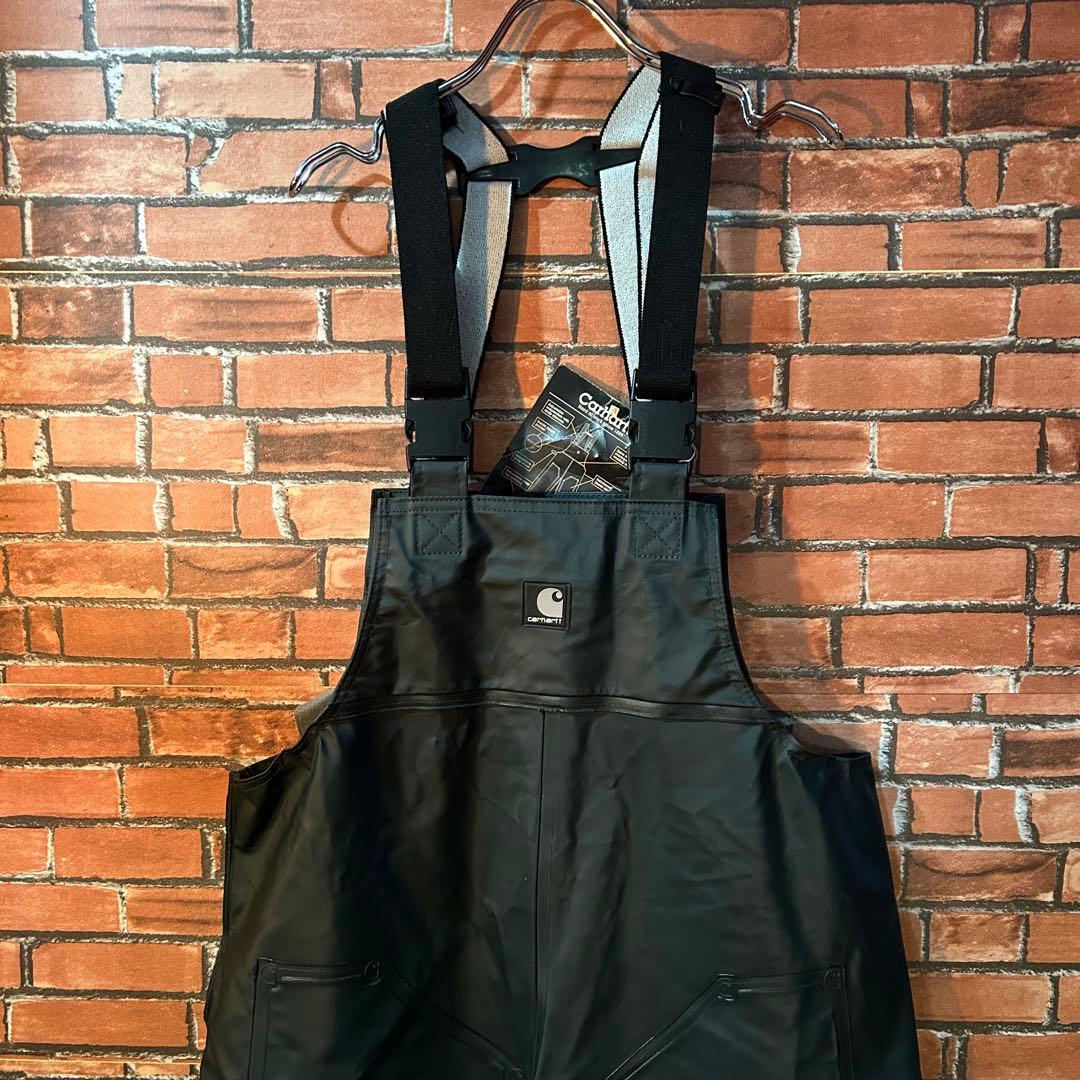 アキ　オーバーオール　ダブルニー　レインウェア　carhartt PVC