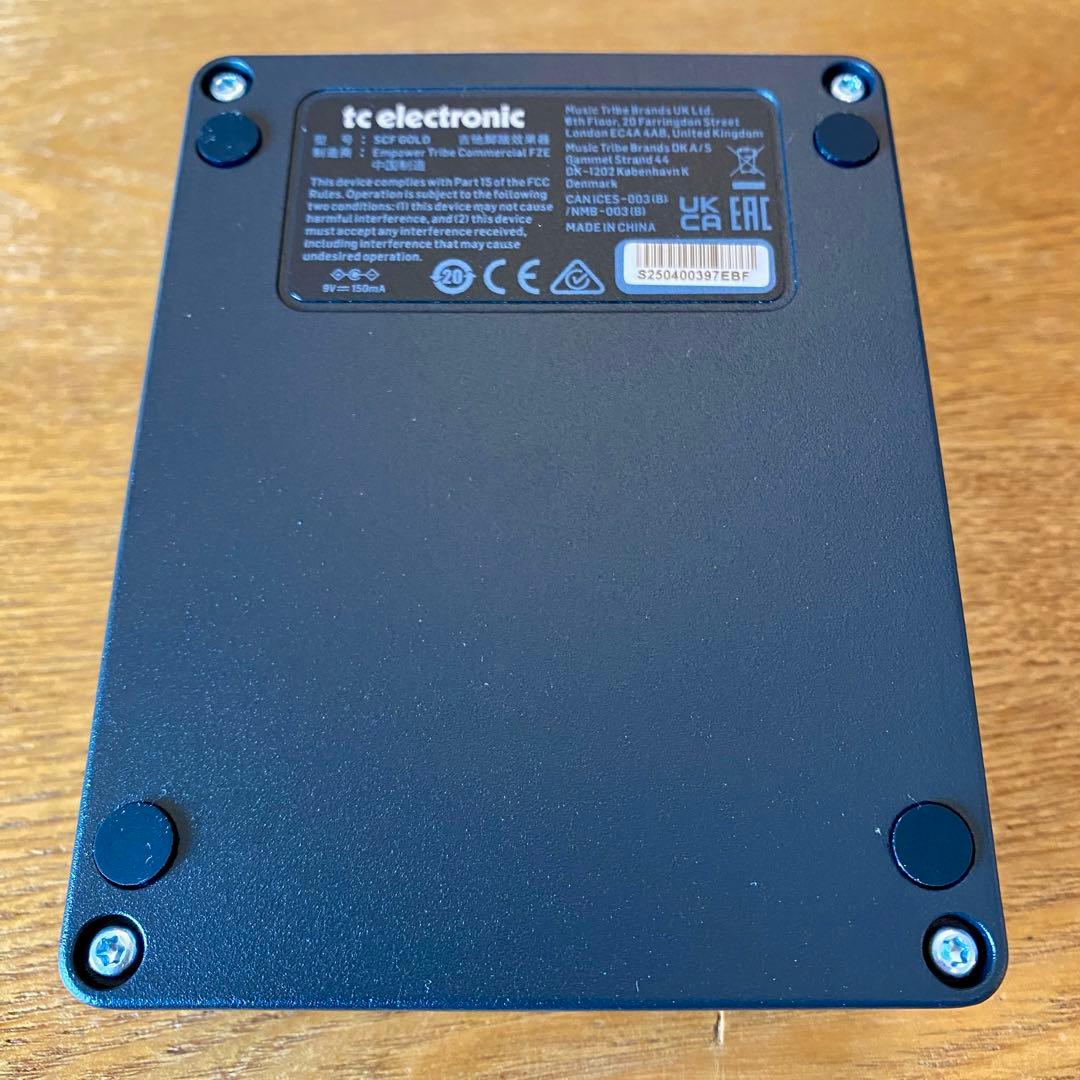 新品 tc electronic SCF GOLD